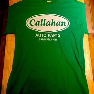 Vintage Callahan auto parts shirt